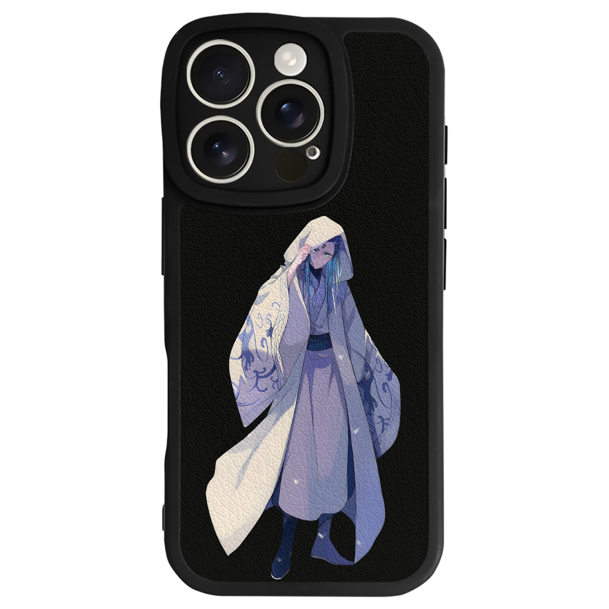（画像用） Ne Zha 2 ナタ 魔童の大暴れ 【iPhone 16シリーズ対応】シリコンスマホケース（レザー調） 材質：シリコン